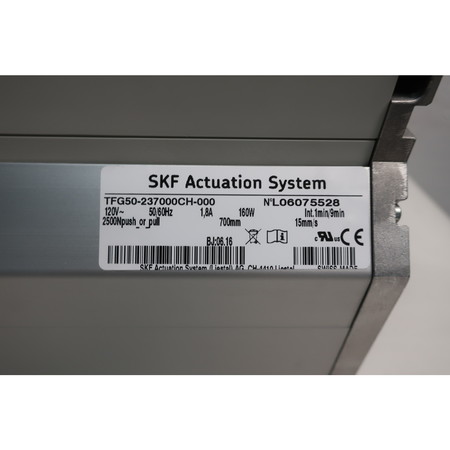 Skf Open Box  Actuation System, 120V-AC, 1.8A, 160W TFG50-237000CH-000